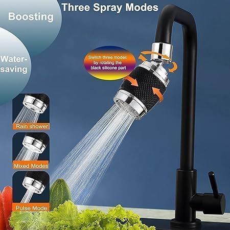 360° Swivel Tap Sink Faucet Extender With Filter